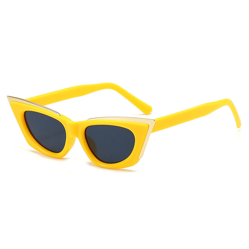 Слънчеви очила "Cat Eye Yellow"