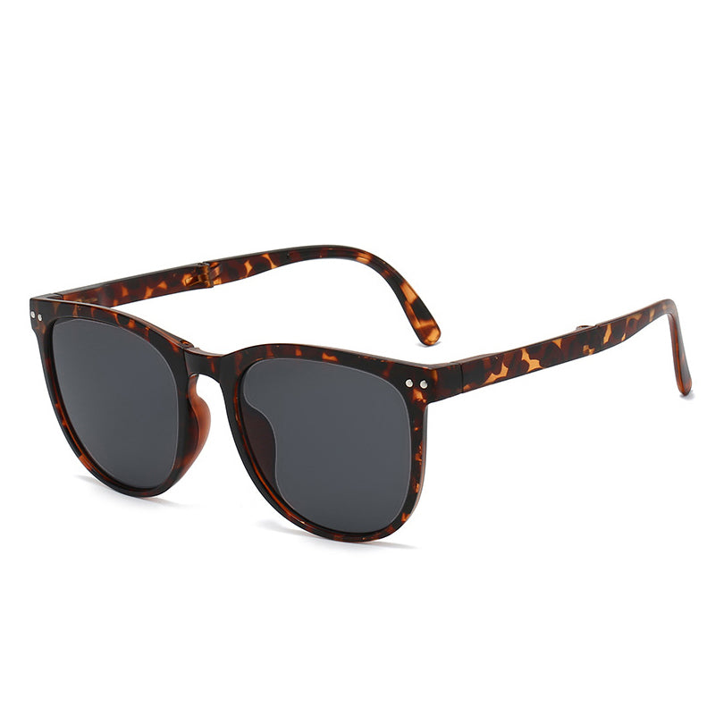 Слънчеви очила "Foldable Leopard Print"