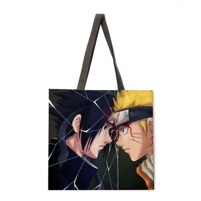 Пазарска чанта "Sasuke vs Naruto"