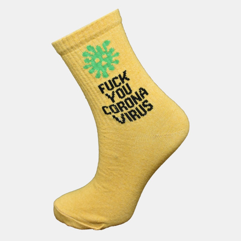 Чорапи "Fuck You Corona Virus"